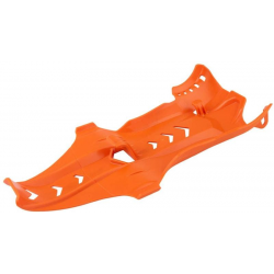 Polisport, kryt pod motor + přepákování Pro Link, Fortress Skid Plate, KTM SX 250 `06-16 Husqvarna TC/TE250 `14-16, oranžová bar